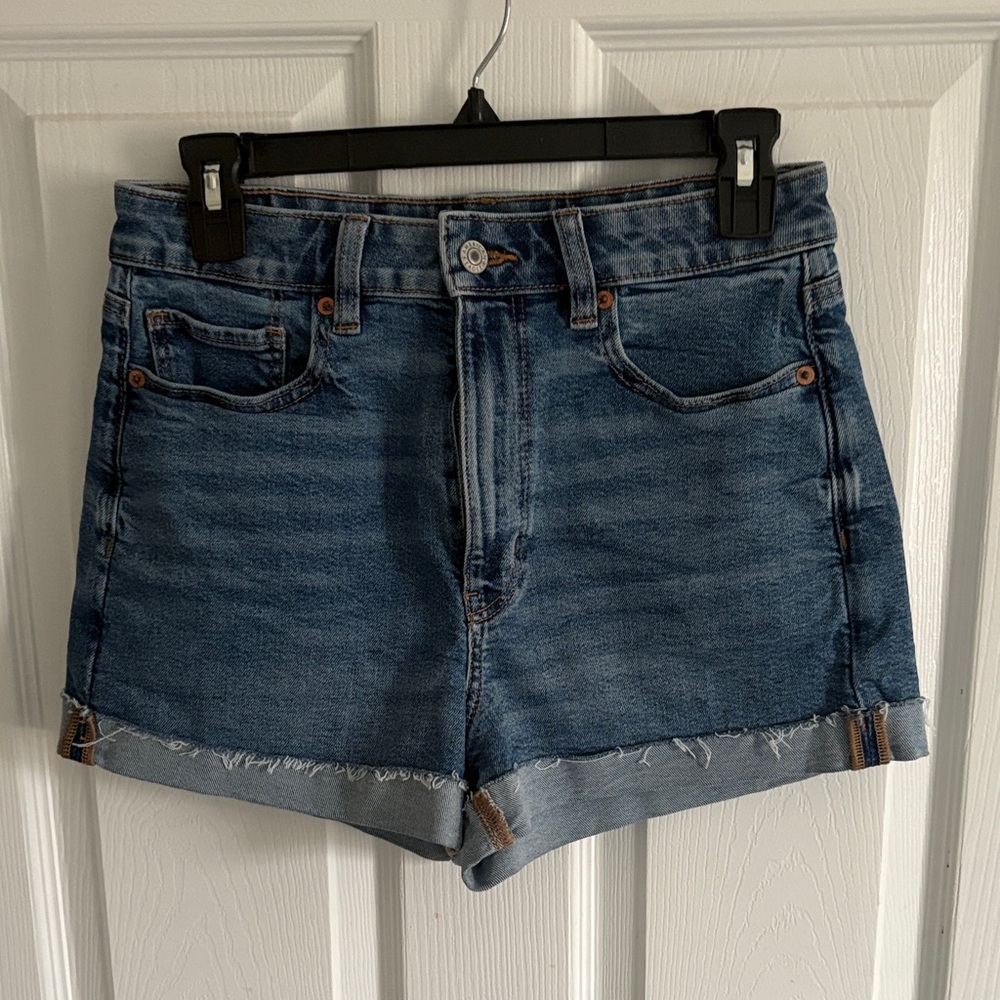 American Eagle Outfitters Dark Blue Jean Shorts